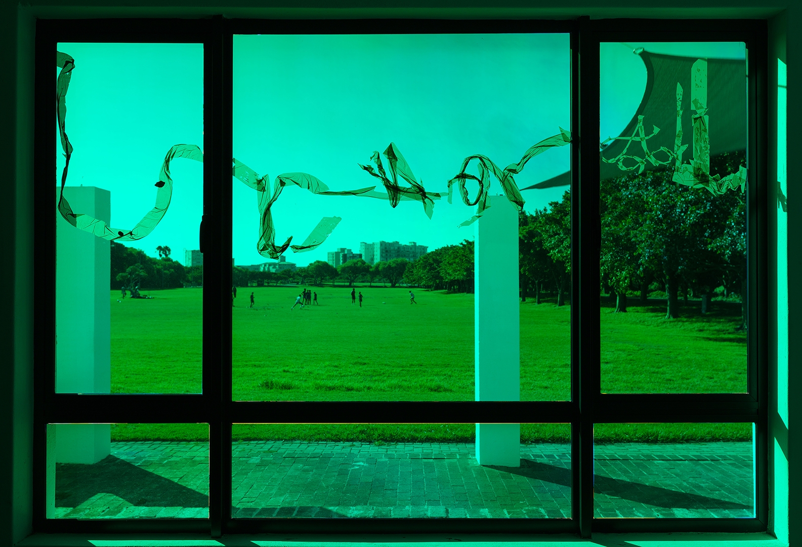 http://mail.abrideswardt.com/files/gimgs/th-81_Canal-Eyes-Canalise-Canal-Lies (2024), Window film, packaging tape, collage 2 new.jpg